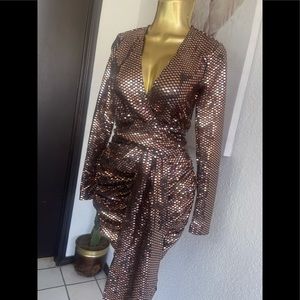 Fashion Nova sequin dress